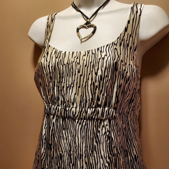 Zara Silk Classy Sleeveless Dress S - Picture 3 of 5